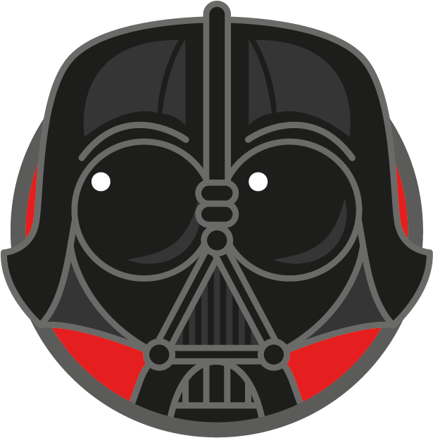 Fullscreen - Darth Vader (886x886), Png Download