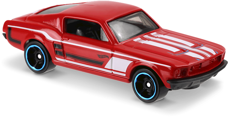 67 Mustang - 67 Mustang Hot Wheels (892x407), Png Download