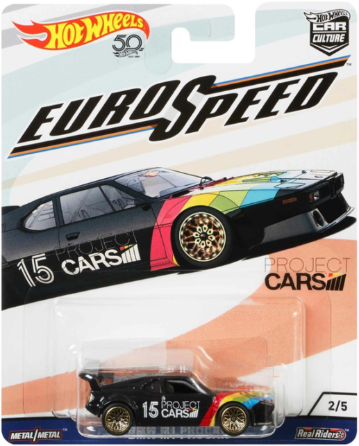 Hot Wheels Car Culture Bmw M1 Procar Black 2018 Euro - Hot Wheels Car Culture Euro Speed (640x640), Png Download