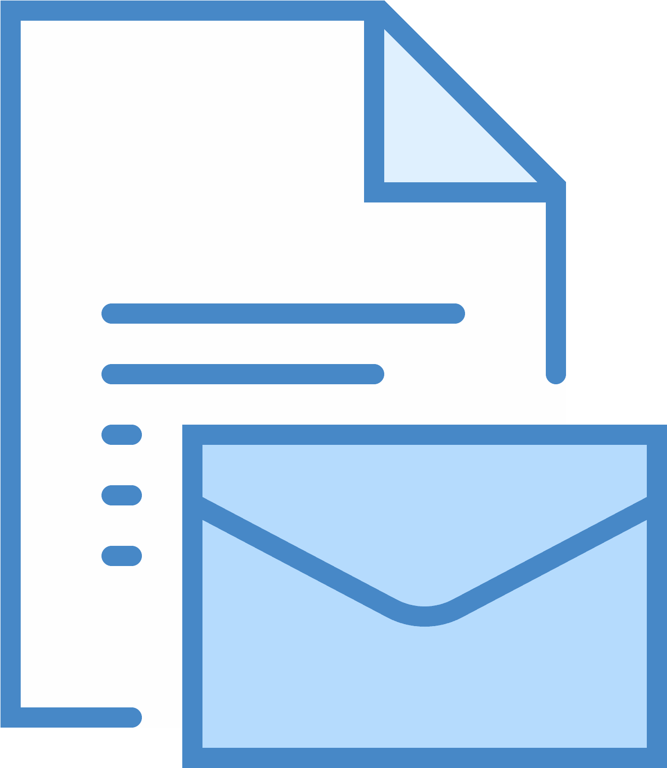 Documento Por Correo Electrónico Icon - Map Of Cronulla Beach (1600x1600), Png Download