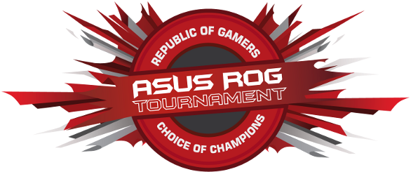 Asus Rog Cs - Asus Rog Tournament Logo (590x256), Png Download