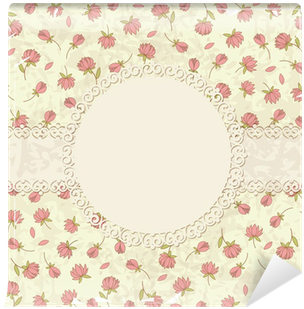 Fondo Floral Vintage (400x400), Png Download