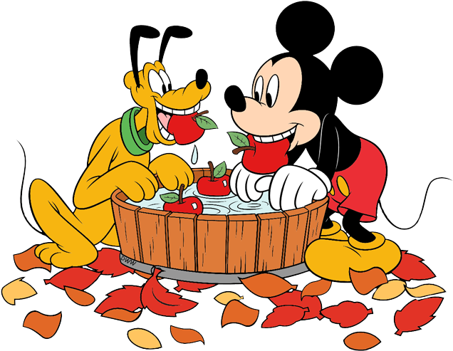 Mickey, Minnie And Pluto Clip Art - Coloring Pages (642x496), Png Download