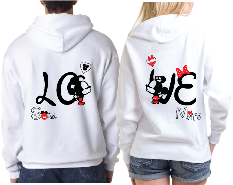 Shop - Princess And Prince Hoodies (1014x697), Png Download