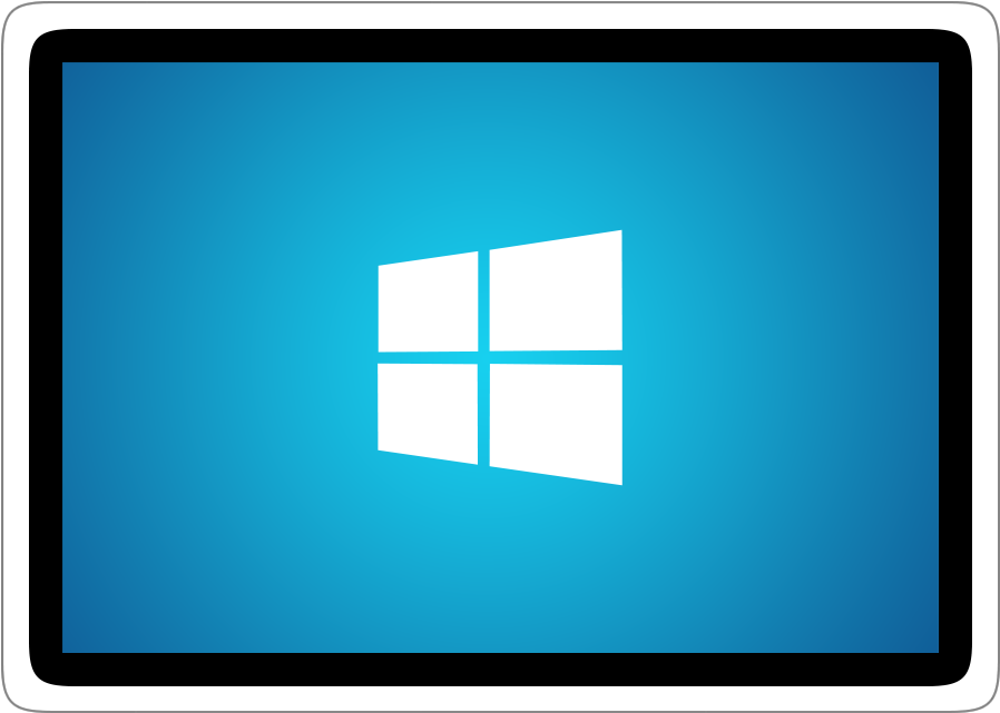 Windows 8 Tablet Icon - Windows Tablet Icon Png (940x640), Png Download