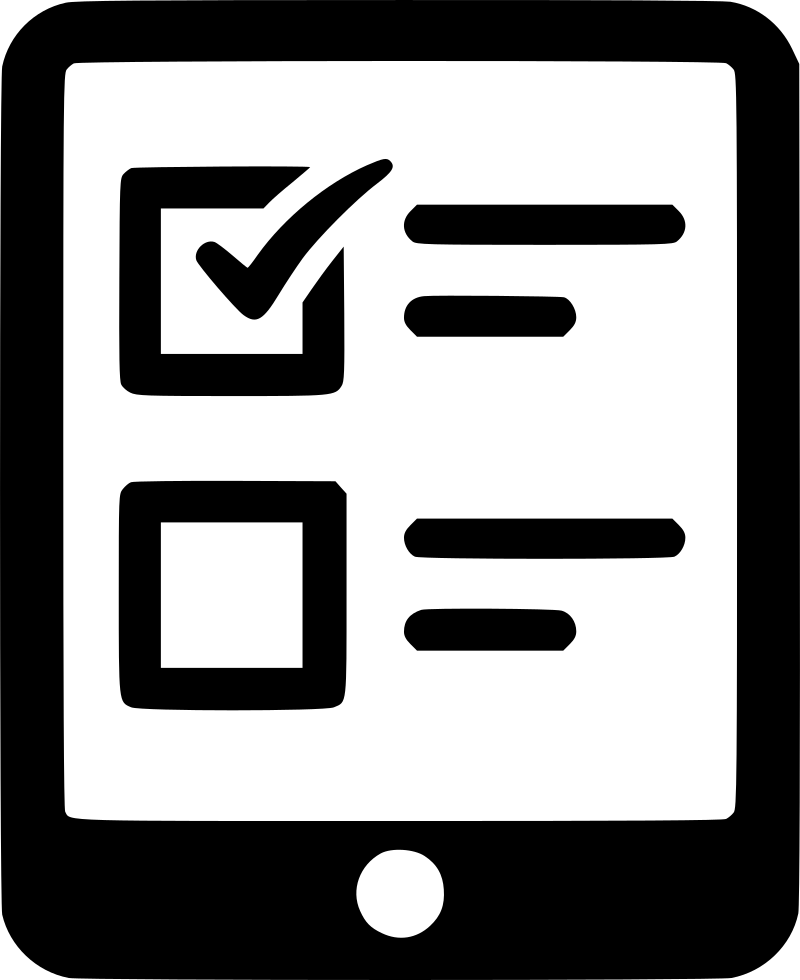 Png File - Free Questionnaire Icon (800x980), Png Download