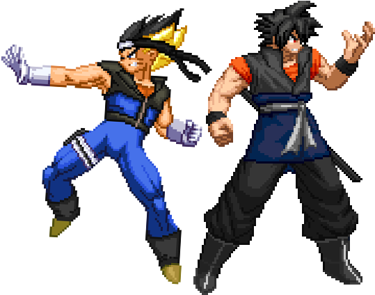 So Who Would You Rather Be A Fusion Of Vegeta And Naruto - Sasuke And Goku Fusion (564x438), Png Download