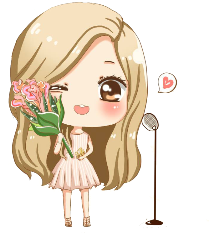 Jessica Snsd Photo - Chibi Kpop (800x800), Png Download