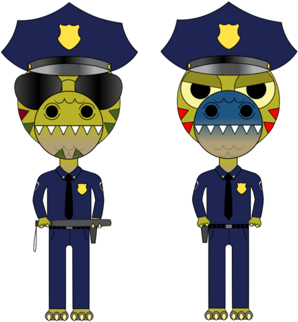 Cops - Cartoon (1000x563), Png Download