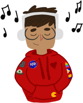 2 - Cartoon (500x500), Png Download