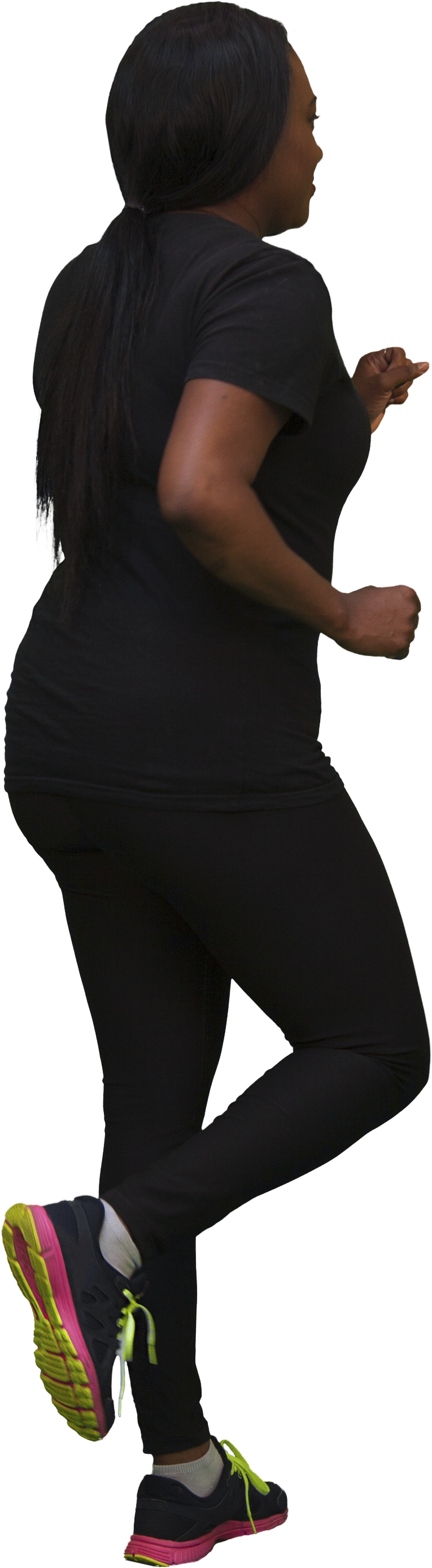2d Cut Out People Play V - Black People Cut Out (804x2808), Png Download