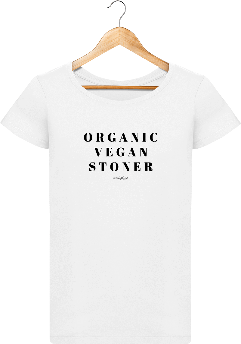 Organic Vegan Stoner / Women - T-shirt (1200x1200), Png Download