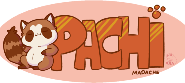 Los Dibujos De La Mapache - Mapaches Dibujos (640x360), Png Download