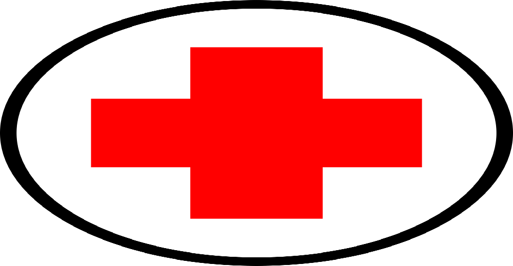 Cruz-roja - Cruz Roja Png (1000x520), Png Download