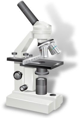 Biology, Microscope, Science Icon - Microscope Icon (400x400), Png Download