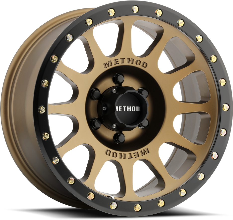 Bronze Mr305 Nv Off-road Wheels - Method Race Wheels Bronze (1000x1000), Png Download