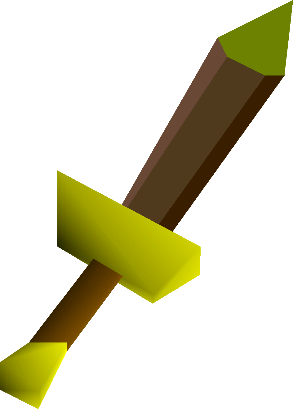Bronze Dagger - Runescape Dagger (945x1322), Png Download