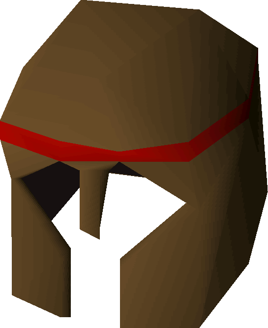 Download Bronze Med Helm Rune Med Helm Osrs Full Size PNG Image