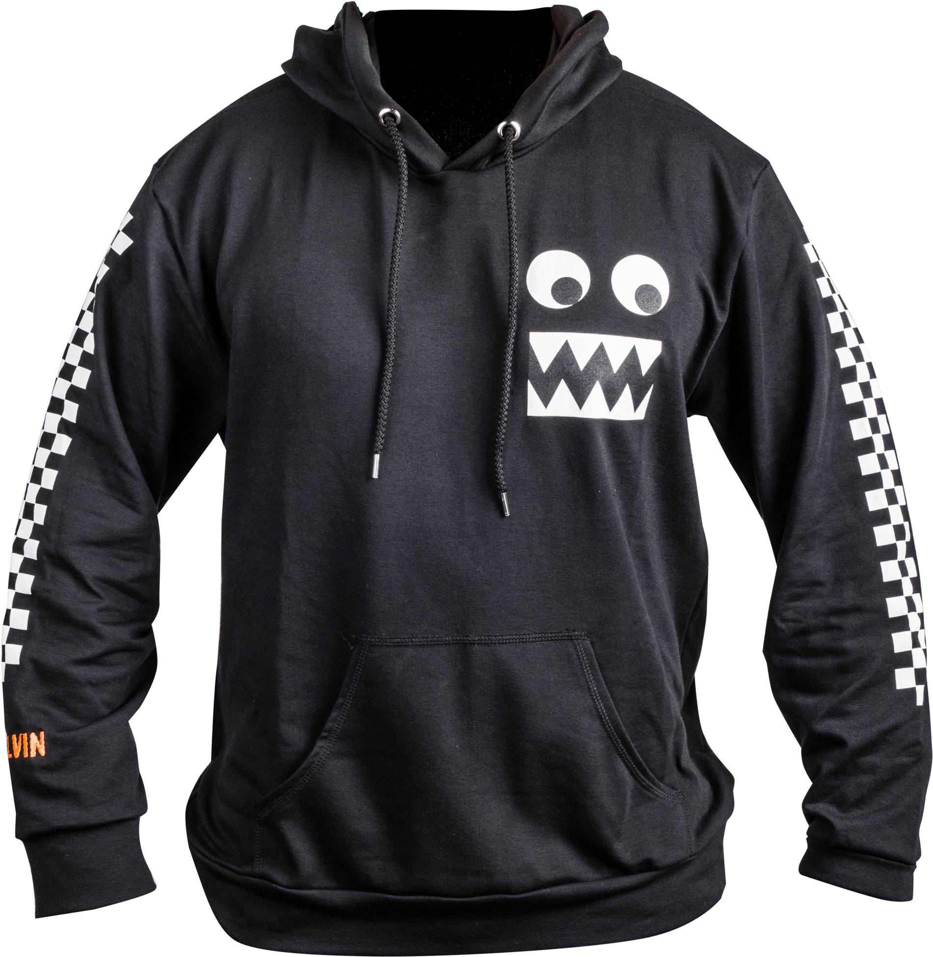 Vibras Hoodie Small Face Black - Vibras (2048x2048), Png Download