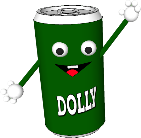 Refrigerante Dolly Logo - Lata Dolly (448x440), Png Download