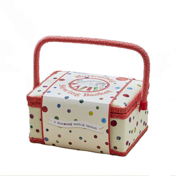 Picture Of Buttonbag Large Sewing Box - Button Bag Large Sewing Box (600x600), Png Download
