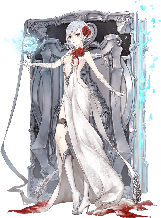 Portrait Snow White Sorcerer - Alice Half Nightmare (640x760), Png Download