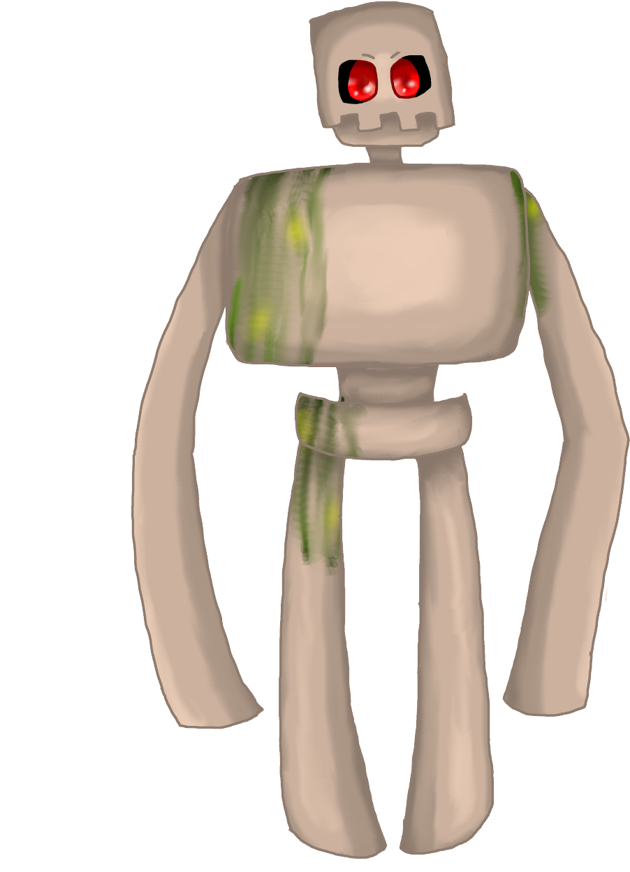 The Iron Golem Is Possibly My Most Favorite Mob To - Iron (1280x1280), Png Download