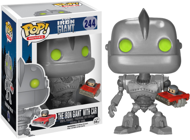 Pop Vinyl Iron Giant (650x485), Png Download