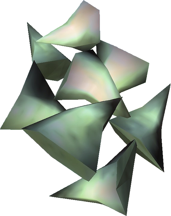 Daedroth Teeth - Triangle (575x727), Png Download