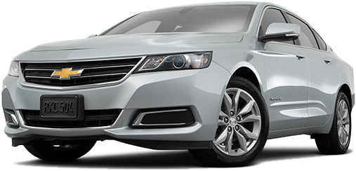 2016 Chevy Impala 1lt - Wrx Sti 2018 Black Or White (600x337), Png Download