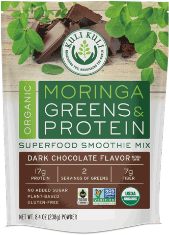 Moringa Greens & Protein - Kuli Kuli - Moringa Superfood Bar Black Cherry - 1.6 (500x500), Png Download