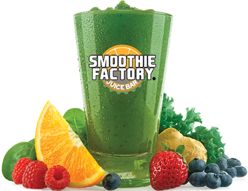 Smoothie Factory - Juice Bar - Smoothie Factory (510x382), Png Download