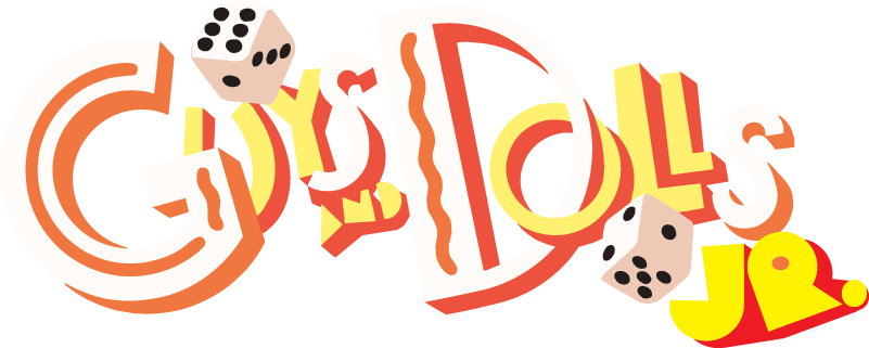 Guys And Dolls Title (825x350), Png Download