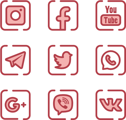 Social Networks 29 Icons - Icon Social Media Png Green (600x564), Png Download