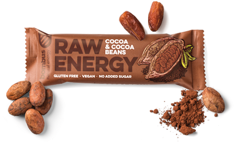 Nutritional Facts - Raw Bombus Energy Tyčinky (500x299), Png Download
