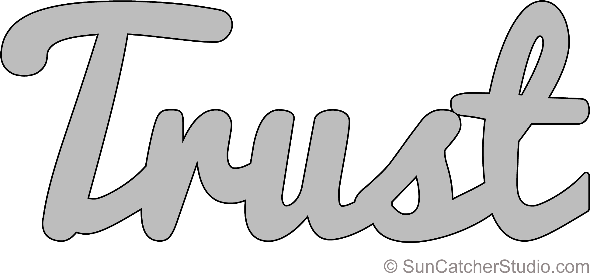 Download Trust Pattern - Stencil - Full Size PNG Image - PNGkit