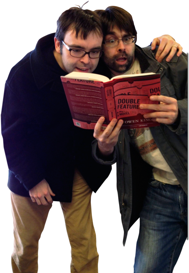 Owen King And Joe Hill On Their New Novels, Sibling - Owen King Joe Hill (330x412), Png Download