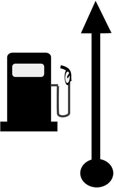Tsd Gasoline Pump Is On Your Left - Fuel Clipart (800x800), Png Download