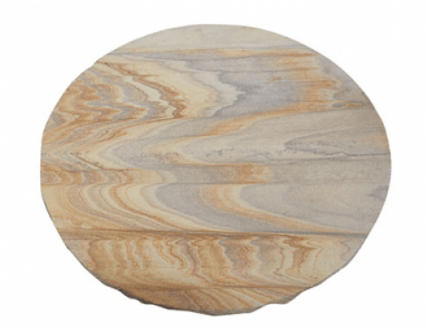 Natural Stepping Stone 400mm Rainbow - Rainbow Shops (590x590), Png Download
