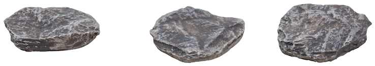 Slate Stepping Stones - Miniature Slate Stepping Stones By Vivid Arts (737x737), Png Download