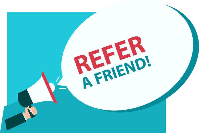 Referral A Friend (800x536), Png Download