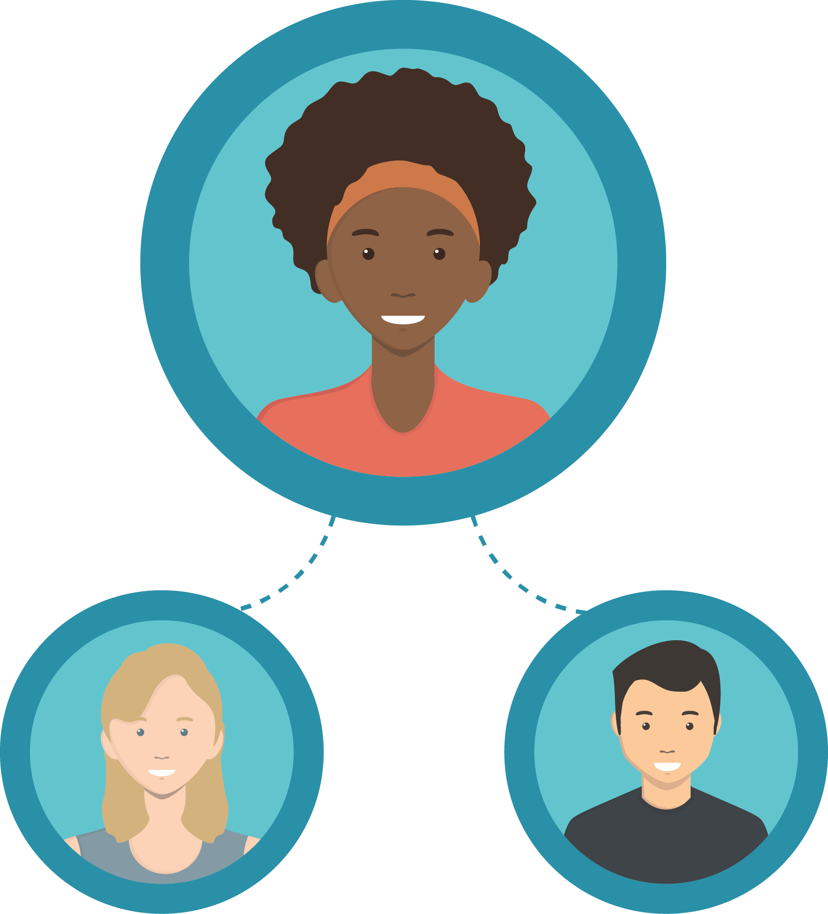 Refer A Friend - Illustration (1608x1776), Png Download