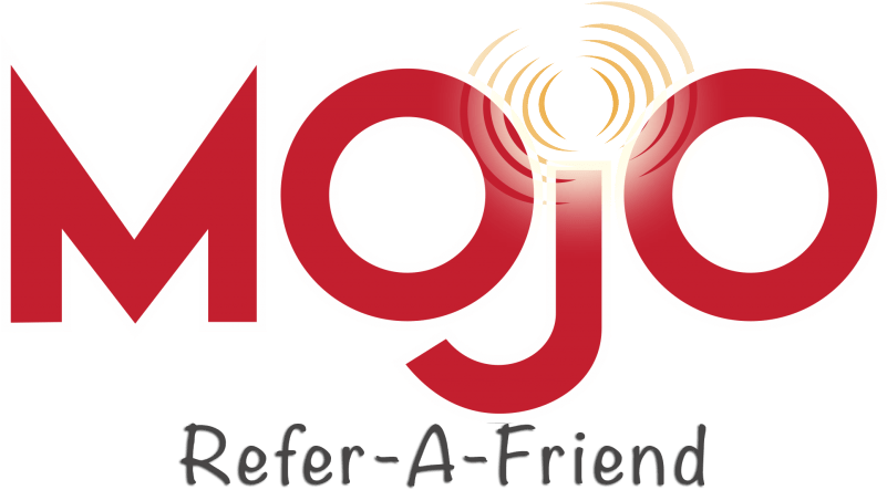Mojo Dialer Refer A Friend - Mojo Dialer Logo (800x458), Png Download