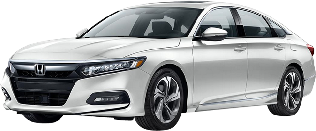 0t L4 With Leather Ex L 4 Door Fwd Sedan - 2018 Honda Accord Hybrid Touring (750x350), Png Download