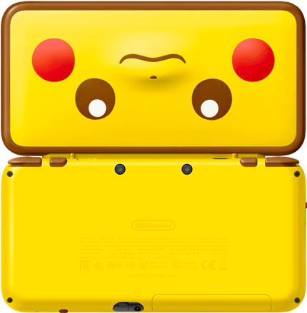 Previous - New Nintendo 2ds Xl Pikachu (500x453), Png Download