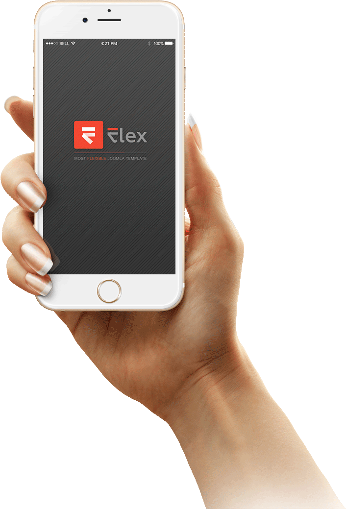 Flex Iphone6 Hand Frontview - Homehalo Appweb Managed Router Parental Controls Done (786x1091), Png Download