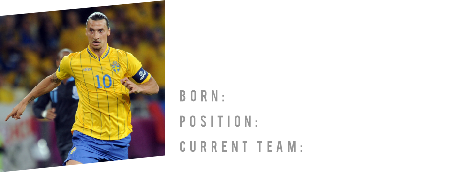 Ibrahimovic Needs No Introduction, But Swedes Are Certainly - Player (1000x394), Png Download