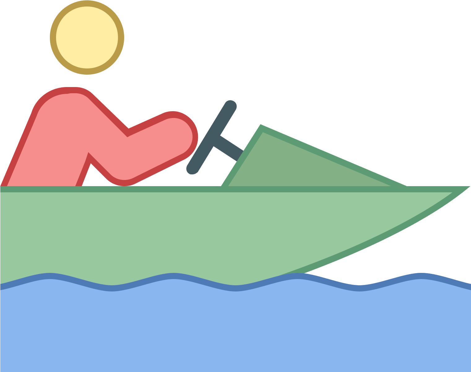 Speed Boat Icon - Icon (1600x1600), Png Download