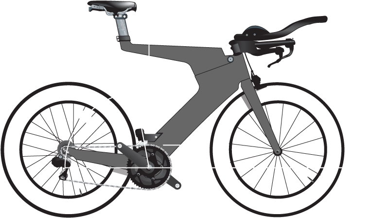 Dimond Geometry - Bicycle (796x527), Png Download