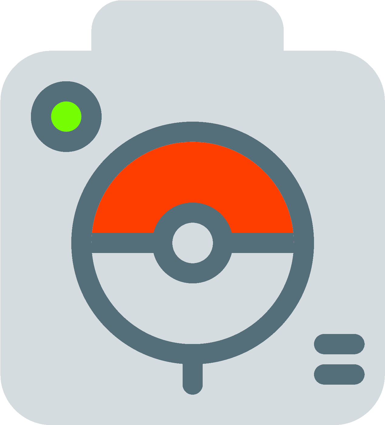 Camera Pokemon Icon - Camera (1600x1600), Png Download